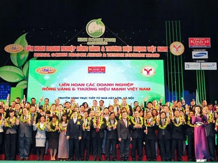 Hòa Phát nhận giải thưởng Thương hiệu Mạnh 2013